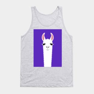 Llama Portrait #6 Tank Top